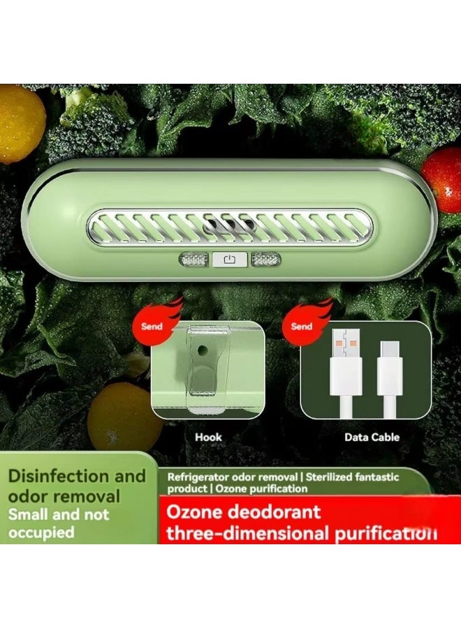 مزيل رائحة الثلاجة معقم الأوزون تنقية المطبخ - Image 2